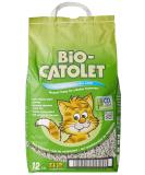 Bio-Catolet Light & Hygienic Recycled Paper Granules Cat Litter 12 Litre - Buy Online on SooperMarket.com