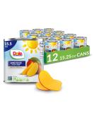 Dole Canned Mango, Fruit Slices in Heavy Syrup, 15.5 Oz, 12 Count 15.5 Ounce (Pack of 12) - Buy Online on SooperMarket.com