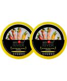Lyan Mekong River Banh Trang Vietnamese Three Colours Rice Paper Round 22cm - 300g - Pack of 2 | Gluten-Free | Vegan | 100% Natural Rice Paper - Buy Online on SooperMarket.com