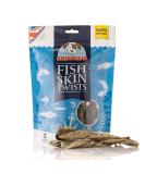 SKIPPER'S Fish Skin Twists Regular Dog Chews for Teeth 250g - Handmade & Gently Air- Dried - Healthy & Natural Dog Dental Sticks Long Lasting - Hypoallergenic & Grain Free Regular 250 g (Pack of 1) - Buy Online on SooperMarket.com