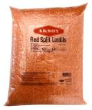 Aksoy Premium Quality Red Split Lentils 5KG 5.0 Kilograms - Buy Online on SooperMarket.com