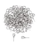 PandaHall 100pcs Platinum Brass Pearl Bail Peg Pendants Charm Connector for Jewelry Making - Buy Online on SooperMarket.com