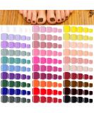 720 Short Square Bright Color False Toe Nails - 30 Sets | Matte Full Cover Press On Toenails for Women and Girls - Buy Online on SooperMarket.com