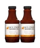 Jack Stack Barbecue Original Sauce - Kansas City BBQ Sauce - Smoked KC BBQ Sauce (2 Pack, 18oz Bottles) - Buy Online on SooperMarket.com