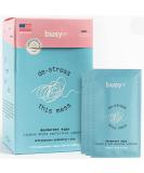 Calm Line 15ct Unscented Deodorant Wipes for Women with Zinc, Prebiotics & Papaya - Individually Wrapped Gentle Brightening Odor Control & Cleansing Wipes - Buy Online on SooperMarket.com