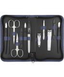 Solingen Manik r Set 12 Party | Premium Nail Set for Men & Women | Complete Manicure & Pedicure in Stylish Synthetic Leather Etui - Buy Online on SooperMarket.com