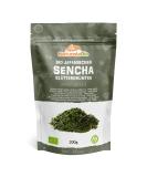 Japanese Sencha Tea - 200 g organic green tea - 100% pure and natural green Sencha tea - loose in leaves of the first harvest - bio product grown in Japan - Naturalbio 200 g (1 Pack) - Buy Online on SooperMarket.com