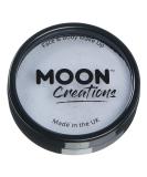 Moon Creations Pro Face & Body Makeup | Light Grey | 36g | Professional Colour Paint Cake Pots for Face Painting | Face Paint For Kids Adults Fancy Dress Festivals Halloween - Buy Online on SooperMarket.com