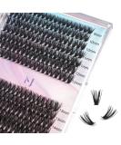 Lash Clusters Individual Lashes 40D-0.07D | 280PCS Eyelash Extension Cluster Lashes | DIY Eyelash Extensions at Home (9-16mm Mix - Buy Online on SooperMarket.com