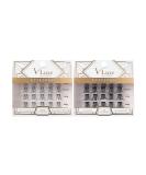 VLuxe by iEnvy: DIY Eyelash Extensions - 2 Pack Featherlight 3D & Demi Clusters - Reusable Synthetic Lashes - Buy Online on SooperMarket.com