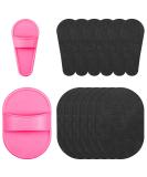 32 Pieces Hair Removal Pads Smooth Away Facial Hair Remover 2 Sizes Crystal Hair Eraser and 30 Pieces Exfoliation Fine Sandpaper for Women Girls Crystal Body Lip Facial Hair Depilatories - Buy Online on SooperMarket.com