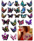 126Pcs Butterfly Temporary Tattoo, 3D Stickers Tattoo, Butterflies and Flowers Temporary Tattoos Stickers, Colorful Body Art Temporary Tattoos for Women Kids - Buy Online on SooperMarket.com