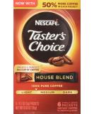 Nescafe Tasters Choice House Blend Instant Coffee 6 Single Serve Sachets 18g - Buy Online on SooperMarket.com