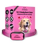 Pet's Playground Bark Collar | Anti Barking Dog Collars | Barking Collars Small Dogs Medium Dogs Large Dogs | Stop Dog Barking Device | Dog Barking Deterrent | Stop Dogs Barking | Vibrating Dog Collar Pink - Buy Online on SooperMarket.com
