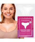 Silicone Chest Wrinkle Pads - Reusable 4 Pcs for Side Sleeping - Reduce Chest Wrinkles Effectively - Buy Online on SooperMarket.com
