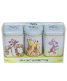 New English Teas Winnie the Pooh & Friends 3x Mini Tea Tins with English Loose Leaf Tea - Buy Online on SooperMarket.com