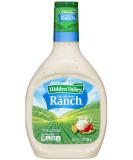 Hidden Valley Ranch Dressing & Dipping Sauce, Ranch Dressing and Pizza Topping, Gluten Free Salad Dressing, 24 Ounces - Buy Online on SooperMarket.com