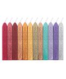 12 Pieces Sealing Wax Sticks with Wicks for Letter Seal Wax Stamp Wedding Invitations Packaging Decoration Christmas Gift Ideas (Color) - Buy Online on SooperMarket.com