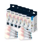WiZ Connected 6-Pack Color 60W A19 Smart WiFi Light Bulb  16 Million Colors  Compatible with Alexa and Google Home Assistant  No Hub Required  6 Bulbs A19 Color 6 Count (Pack of 1) - Buy Online on SooperMarket.com