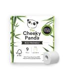 The Cheeky Panda  Bamboo Toilet Tissue Paper  Pack of 9 Rolls (3-Ply 200 Sheets)  Hypoallergenic Plastic-Free Eco-Friendly Super Soft Strong  Sustainable 9 Count (Pack of 1) - Buy Online on SooperMarket.com