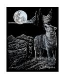 ROYAL BRUSH Silver Foil Engraving Art Kit 8"X10", Wolf Moon - Buy Online on SooperMarket.com