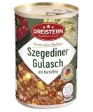 Three star szegedin goulash with potatoes i delicious ready meal with sauerkraut in the practical recyclable cans I three stars - quality that tastes good - Buy Online on SooperMarket.com