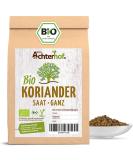 Organic coriander seeds whole (500g) Organic coriander seeds from Achterhof coriander seeds coriander organic 500 g (1 pack) - Buy Online on SooperMarket.com