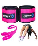 Tumble Pro X Ankle Straps  Cheerleading Gymnastics Tumbling Trainer Aid  Defrogger Keeps Ankles Together During Stunting Standing Back Tuck Handspring Training  Available in Blue and Pink - Buy Online on SooperMarket.com