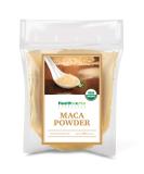 Healthworks Maca Powder Raw - 32oz | Certified Organic Flour for Keto, Vegan, Non-GMO | Premium Peruvian Origin for Breakfast, Smoothies, Baking & Coffee - Buy Online on SooperMarket.com