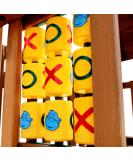 Gorilla Playsets 07-0010 Tic Tac Toe Spinner Activity Panel for Swing Sets, Yellow - Buy Online on SooperMarket.com