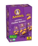 Annie's Organic Cheddar Bunnies Baked Snack Crackers - 12 ct, 1 Ounce (Pack of 12) - Buy Online on SooperMarket.com