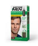 Just For Men Shampoo-In Color (Formerly Original Formula)  Mens Hair Color with Keratin and Vitamin E for Stronger Hair - Medium Brown  H-35  Pack of 1 Pack of 1 Medium Brown H-35 - Buy Online on SooperMarket.com