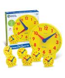 Buy Learning Resources Big Time Classroom Clock Set - Enhance Time-Telling Skills | Fast International Shipping - Buy Online on SooperMarket.com