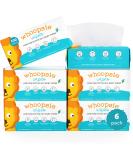 Whoopsie Wipes | Ultra-Soft - 100% Pure Cotton Dry Baby Wipes | Use Wet or Dry | Soft & Sensitive | Hypoallergenic | Extra Strong & Absorbent | Perfect for Diaper Changes, Runny Noses, Drool, Meal Time & Nursing (6-Pack) - Buy Online on SooperMarket.com