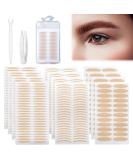 Invisible Eyelid Lifter Strips 480Pcs/1 Set Eyelid Tape ltra-Invisible Double-Sided Sticky Self-Adhesive Double Eyelid Tapes Stickers Instantly Eyelids Lift Without Surgery for Mono-eyelids - Buy Online on SooperMarket.com