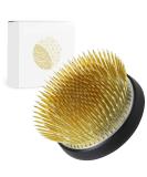 Wazakura 2.5 Radial Blooming Flower Ikebana Kenzan Brass Holder - Japanese Round Pin Frog Tool for Floral Arrangement - Made in Japan - Buy Online on SooperMarket.com