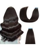 AGMITY Tape in Hair Extensions 100% Remy Human Hair 14 inches Natural Black 20pcs 40g/pack Seamless Skin Weft Straight Hair Extensions Real Human Hair(14 inches #1B Off Black) 14 inch #1B Off Black - Buy Online on SooperMarket.com