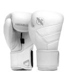 Hayabusa T3 Kanpeki Leather Boxing Gloves 16oz - Men and Women Training Sparring Heavy Bag Mitt Work - White - Buy Online on SooperMarket.com