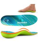 Plantar Fasciitis Orthotic Insoles for Men Women | Arch Support, Heel Pain Relief | UK 9-9.5 (11.02 ) | Green - Buy Online on SooperMarket.com