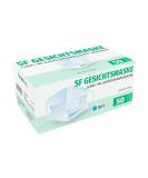 Buy SF Mundschafts 50-Pack Medical Surgical Masks - EN 14683 Certified 3-Layer Disposable Face Masks for Mouth & Nose Protection - Buy Online on SooperMarket.com