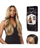 Sensationnel Vice Lace Front Wig - HD Transparent Lace, Pre-plucked Hairline, 5 Inch Deep Part, Balayage Platinum - Vice Unit 14 - Buy Online on SooperMarket.com