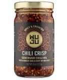 WUJU Chili Crisp Chili Oil Chili Sauce Chili Garlic Sauce Chinese Hot Sauce Heat with Crispy Texture Clean Natural Ingredients Made in USA - 8 Ounce Original 8 Ounce (Pack of 1) - Buy Online on SooperMarket.com