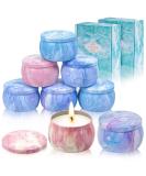 Fragrance Candles Gift Set - 8 Pack Soy Wax Aromatherapy Candles for Stress Relief | Perfect Christmas Birthday & Mother's Day Gift | Decorative Starry Sky Design - Buy Online on SooperMarket.com