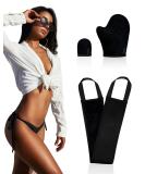 3-in-1 Self Tanning Mitt Applicator Kit with Back Lotion Applicator - Ultra Soft Glove for Self-Tan Application - Buy Online on SooperMarket.com