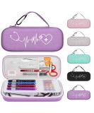 Premium Stethoscope Case for MDF & Littmann Models - Durable Purple with Mesh Pocket for Nurse Accessories - International Shipping Available - Buy Online on SooperMarket.com