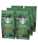 STARBUCKS Pike Place Roast Medium Roast Whole Coffee Beans 200 g (Pack of 6) Pike Place Unflavoured 200 g (Pack of 6) - Buy Online on SooperMarket.com