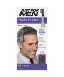 Just For Men Touch of Grey Black Hair Dye No Mix Comb-In Applicator For A Natural Salt & Pepper Look Ammonia & Peroxide Free - T55 1 Count (Pack of 1) T55 - Black - Buy Online on SooperMarket.com