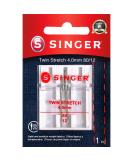 SINGER 04719 Universal Twin Stretch Sewing Machine Needle, 4.0mm Original Version - Buy Online on SooperMarket.com
