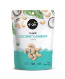 Elan Organic Coconut Cashews Snack 5.6 oz - Roasted Cashews Coated with Coconut, Sugar & Sea Salt - Vegan, GMO-Free, Vegetarian, Gluten-Free - Buy Online on SooperMarket.com