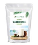 Z Natural Foods Coconut Milk Powder 100 USDA Certified Organic 1 lb. Coconut 1 Pound (Pack of 1) - Buy Online on SooperMarket.com
